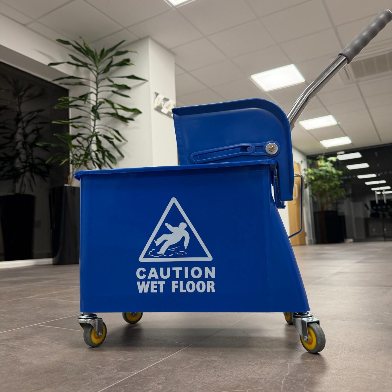 empty commercial warehouse